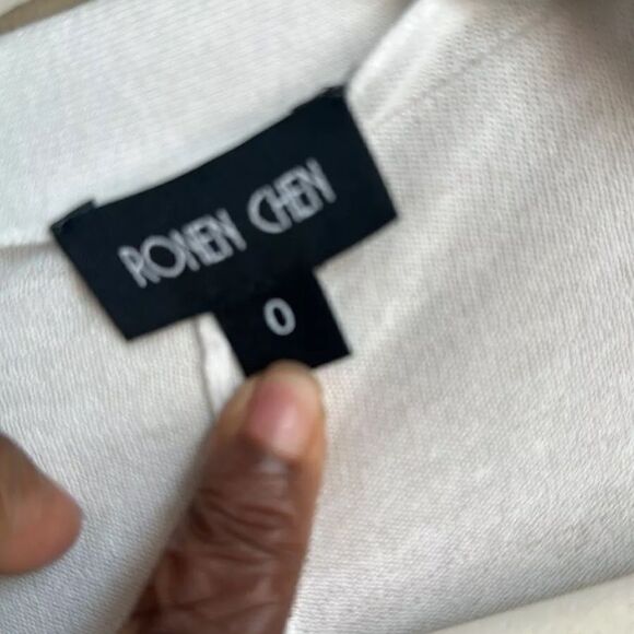 Ronen Chen Semi-sheer Cardigan Sweater 0 - Picture 6 of 6